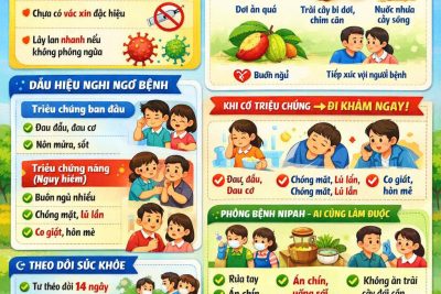 PHỒNG CHỐNG DỊCH BỆNH DO VIRUT NIPAH