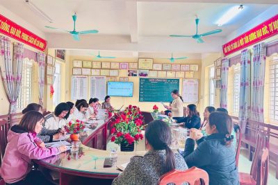 TRƯỜNG MẦM NON CHÂN LÝ SINH HOẠT CHUYÊN ĐỀ HỌC TẬP VÀ LÀM THEO TƯ TƯỞNG ĐẠO ĐỨC PHONG CÁCH HỒ CHÍ MINH